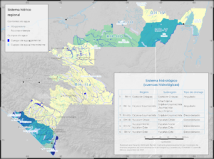 Frontera sur de México: sistema hídrico