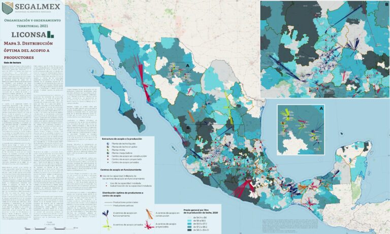 Liconsa: distribución óptima del acopio a productores