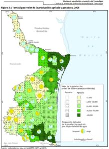Tamaulipas: producción agropecuaria