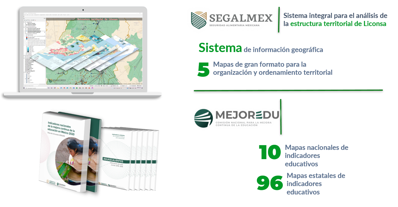 Nuestra experiencia en mapas y productos cartográficos para el sector público y empresarial