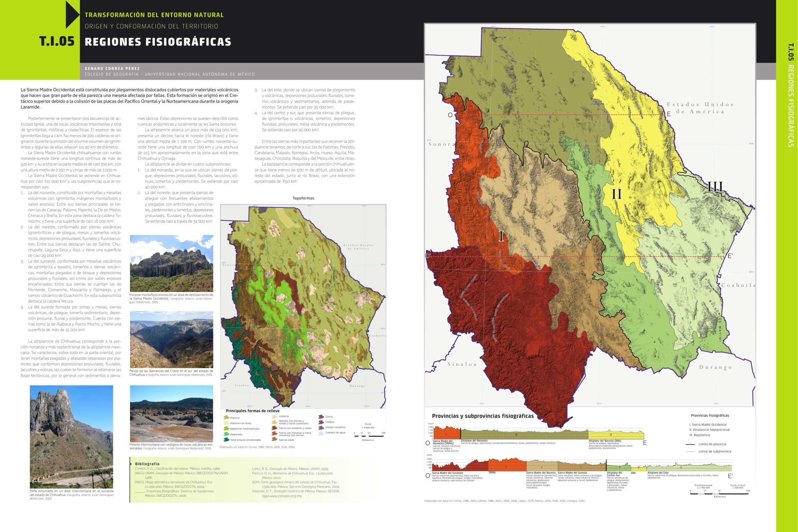 T.I.05 REGIONES FISIOGRÁFICAS