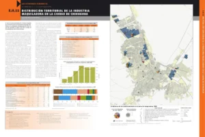E.II.11 DISTRIBUCIÓN TERRITORIAL DE LA INDUSTRIA MAQUILADORA EN LA CIUDAD DE CHIHUAHUA